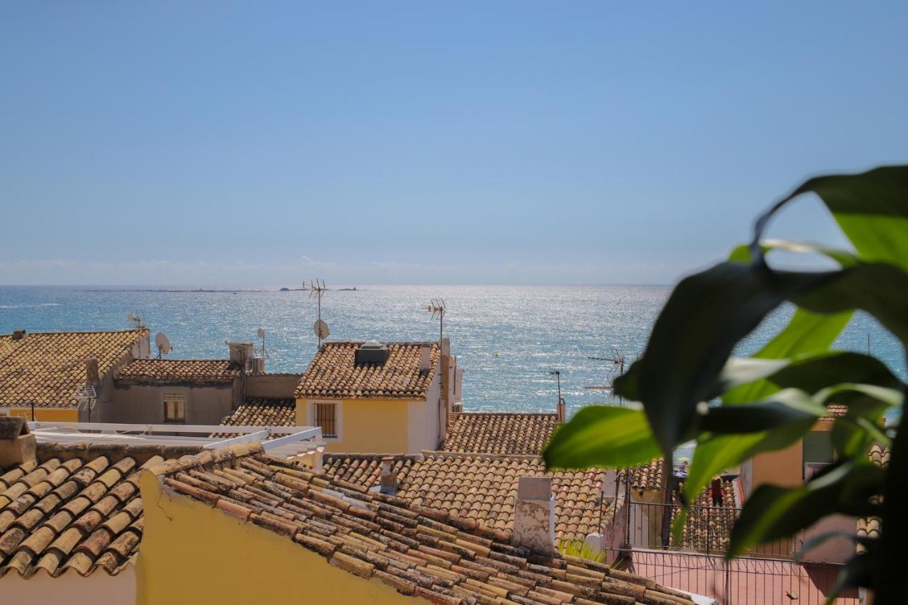 La Vila Feliz, gemütliches privates Apartment im typischen Fischerhaus mit fantastischem Meerblick Villajoyosa  Exterior foto