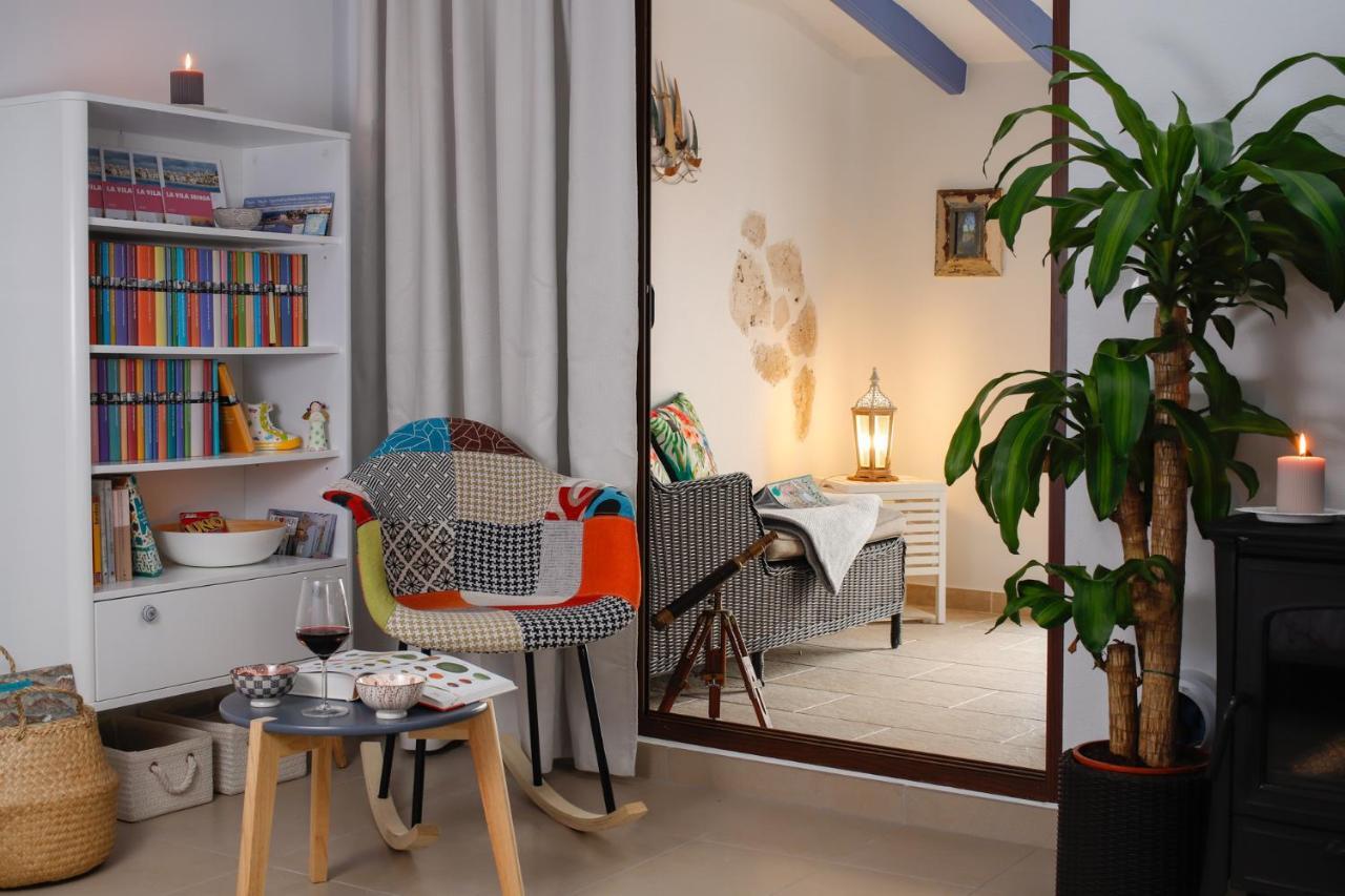 La Vila Feliz, gemütliches privates Apartment im typischen Fischerhaus mit fantastischem Meerblick Villajoyosa  Exterior foto